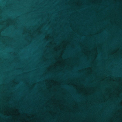 Tissu peau de pêche Reflet Vert Canard