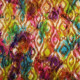 Tissu impression batik Kimberley Jaune