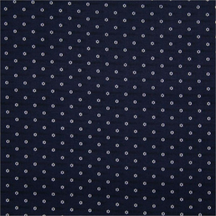 Tissu coton extensible Blue Bleu marine