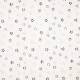 Tissu coton BIO Etoiles Blanc