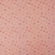 Tissu coton BIO Etoiles Rose