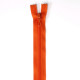 Fermeture Eclair nylon non séparable 50 cm  Col. 680 Orange