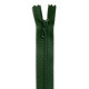 Fermeture Eclair nylon non séparable 50 cm  Col. 790 Vert sapin