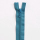 Fermeture Eclair nylon non séparable 50 cm  Col. 527 Bleu turquoise