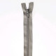 Fermeture Eclair nylon non séparable 50 cm  Col. 417 Beige lin