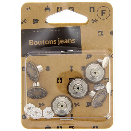 Boutons jeans X6 ST Bronze
