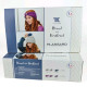 Kit de tricot Bonnet & Headband Prune / Mauve