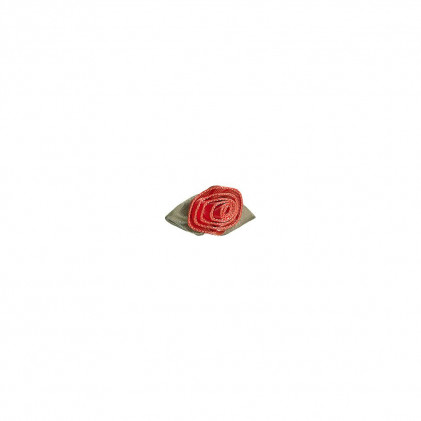 Fleur ruban pour lingerie Rose saumon