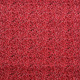 Tissu coton imprimé Pointillés Rouge