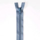 Fermeture Eclair nylon non séparable 55 cm Z 51 Bleu ciel