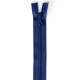 Fermeture Eclair nylon non séparable 60 cm Z 51 Bleu