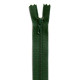 Fermeture Eclair nylon non séparable 25 cm Z 51 Vert sapin