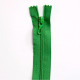 Fermeture Eclair nylon non séparable 35 cm  Z 51 Vert