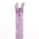 Fermeture Eclair Nylon invisible non séparable 22 CM Z 41 Violet lilas