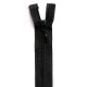 Fermeture Eclair nylon séparable 30 cm Z 45 Noir
