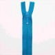 Femeture Eclair plastique non séparable 18 cm Z 48 Bleu turquoise