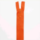 Femeture Eclair plastique non séparable 18 cm Z 48 Orange
