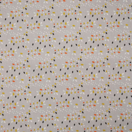 Tissu coton imprimé Confettis