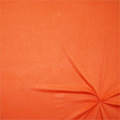 Tissu jersey fin Oeko-Tex Tchoupy   Orange