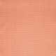 Tissu coton à pois Oeko-Tex Piselli Orange Pale