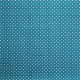 Tissu coton à pois Oeko-Tex Piselli Bleu pétrôle