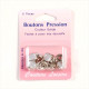 Boutons pression couleur 11 mm   Perle