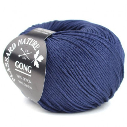 Pelote de laine Plassard Gong Bleu Violet