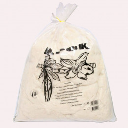 Rembourrage fibre végétale Kapok sac 1kg - Tissus Price