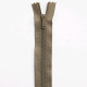 Fermeture Eclair métallique spéciale pantalon non séparable 12 cm Z 13   Beige chamois