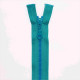 Fermeture Eclair plastique séparable 65 cm Z 54 Bleu turquoise
