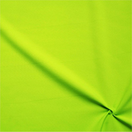 Tissu uni Burlington   Vert fluo