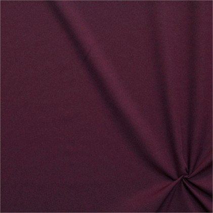 Tissu uni Burlington   Violet prune