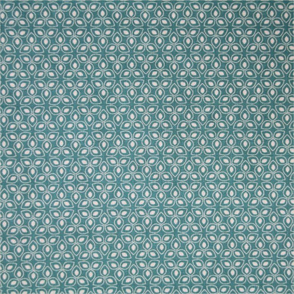 Tissu coton imprimé Kaduna Bleu