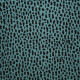 Tissu polyester imprimé Léonardo Bleu turquoise