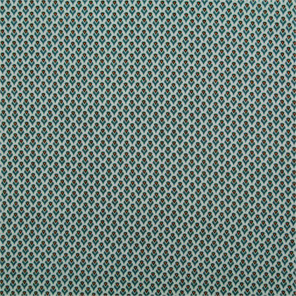 Tissu imprimé Vinalys Bleu / Vert