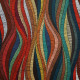 Toile transat Oeko-Tex Kenya 44 cm Multicolore