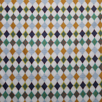Coton imprimé Pacaya Multicolore