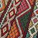 Tissu jacquard rayures Maroc Multicolore