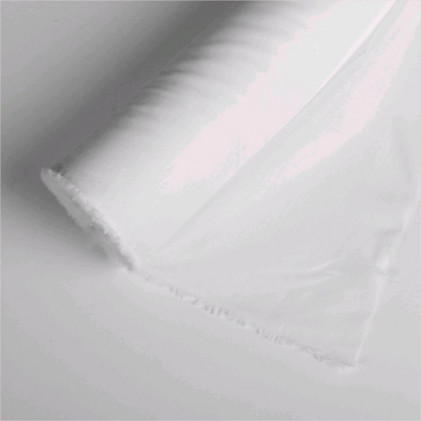 Tissu fin thermocollant Blanc