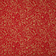 Tissu coton œko-tex arabesk Rouge / Doré