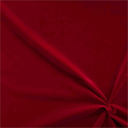 Tissu velours de qualité supérieure Florentin    Rouge