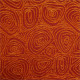 Tissu velours Taranto Orange