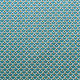 Tissu coton enduit Oeko-Tex Eventail Bleu