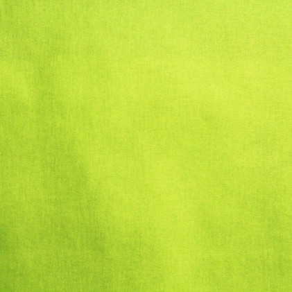 Tissu coton enduit brillant Gaela   Vert anis