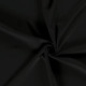 Tissu polyester élasthanne Uni Noir