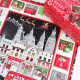 Tissu Noël : Calendrier de l'Avent à confectionner Multicolore
