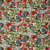 Tissu patchwork Noël Foliage Ecru