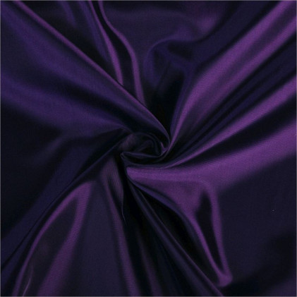 Tissu doublure ordinaire Toscane   Violet améthyste