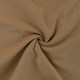 Tissu softshell-polaire uni Caramel