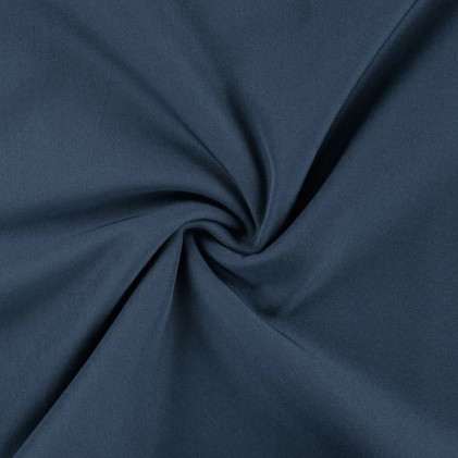 Tissu softshell-polaire uni Bleu Jean's